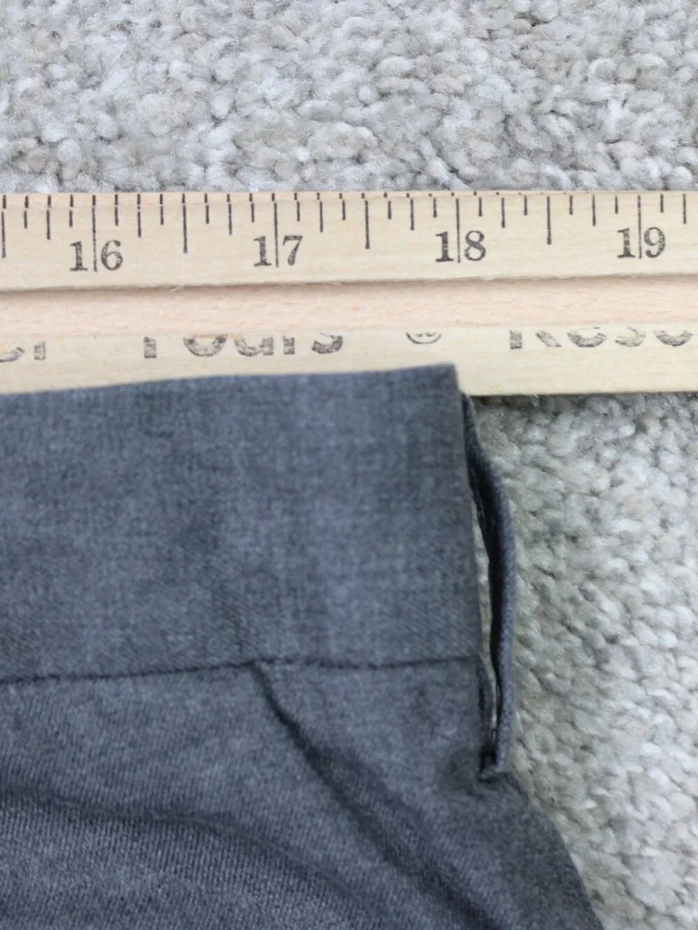 J. Crew Chino Pants Mens 36x29 Gray Bowery Classic Fit 100% Cotton Flat Front